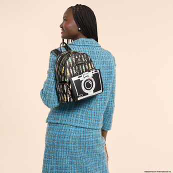 Emily in Paris Limited Edition Camera All-Over Print Mini Backpack, Image 2